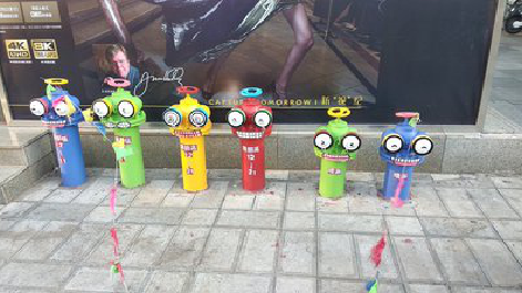 福泉商业区彩绘