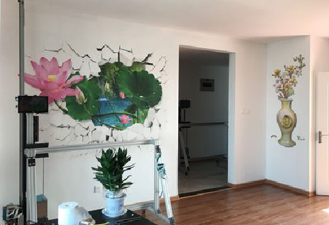 福泉墙体彩绘相比墙纸的优势。