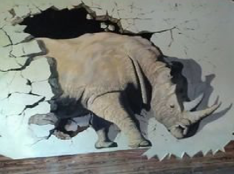 福泉在墙绘中，如何绘制3D效果？