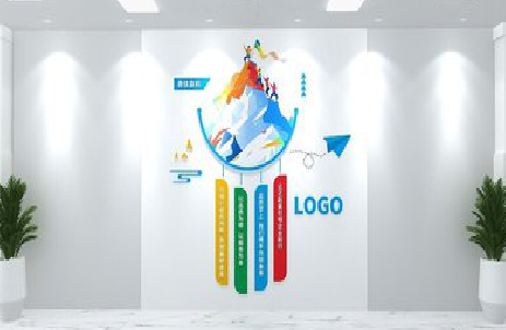 福泉公司企业形象墙的工艺材料有哪些？